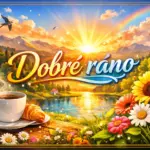 Dobré ráno obraz