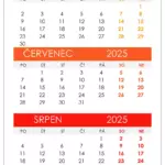 kalendar-cerven-cervenec-srpen-2025