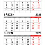 Kalendář únor, březen, duben 2026 kalendar-unor-brezen-duben-2026